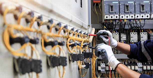 Professional Electrician technician working in Ogden, UT
